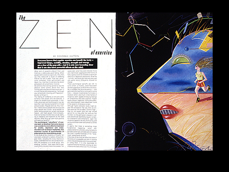 The zen of exercise&nbsp;&nbsp;&nbsp;&nbsp;1982&nbsp;&nbsp;&nbsp;&nbsp;(Vogue, UK)